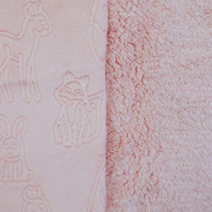 Cobertor bebê Sherpam Ferrete - Rosa