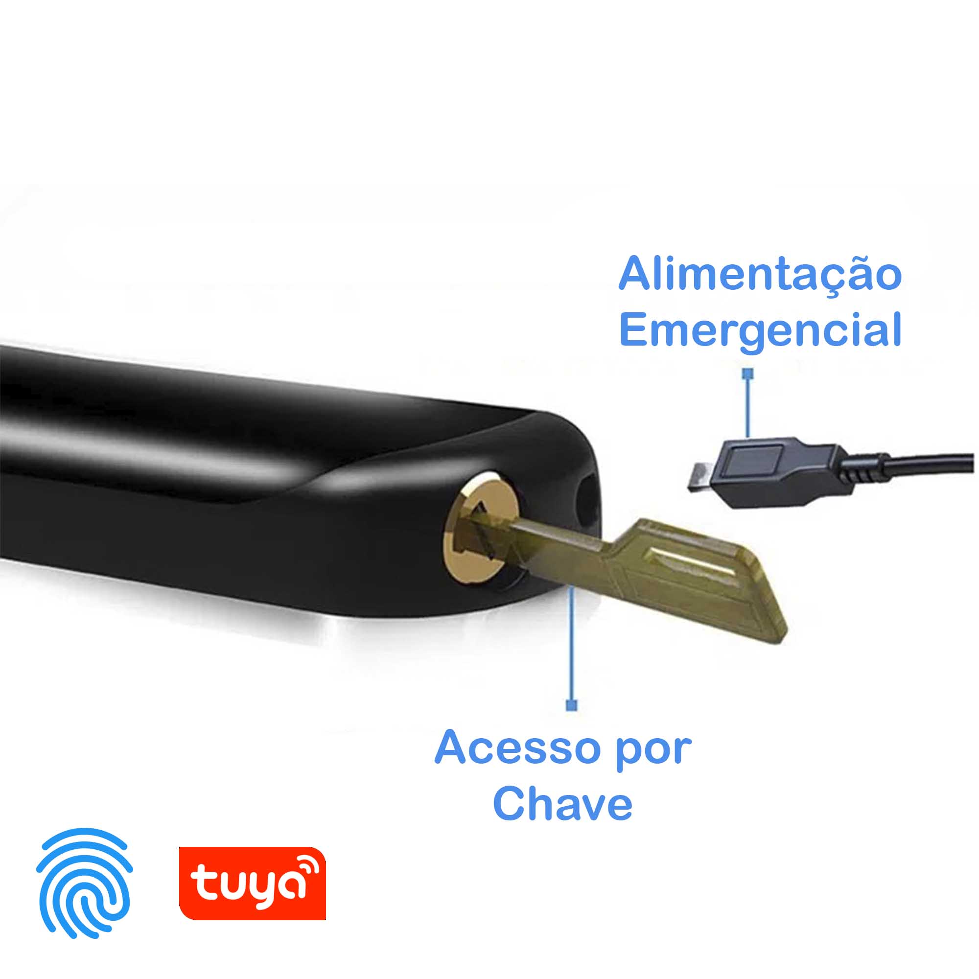 ilock01 - Fechadura Biométrica com acesso remoto - Tuya