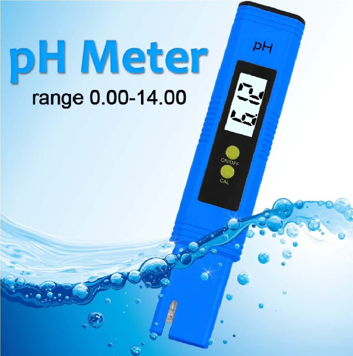 Medidor Ph Digital Automatico Piscina, Aquário, Spa, Água Hidroponia eletr