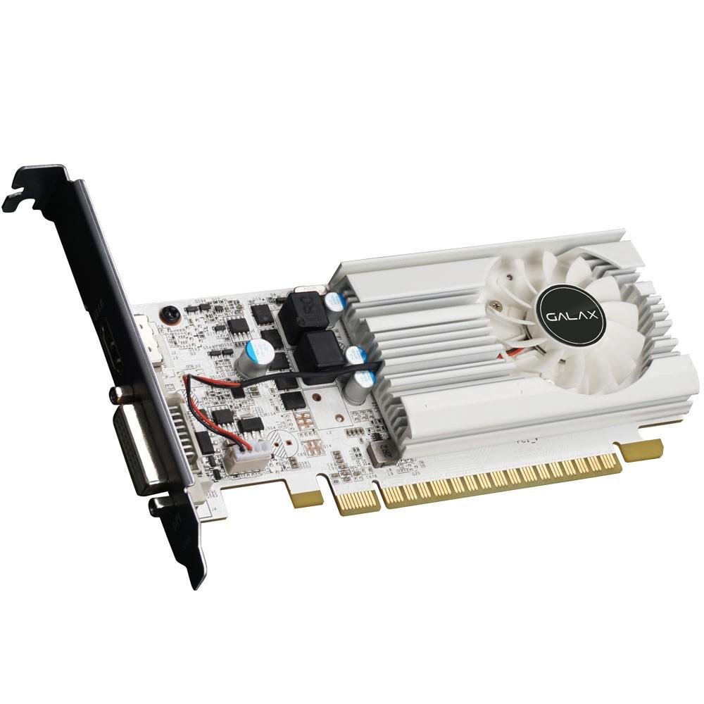 Placa de Video Galax Geforce GT 1030 2GB EXOC White DDR5 64BITS - 30NPH4HVQ5EW