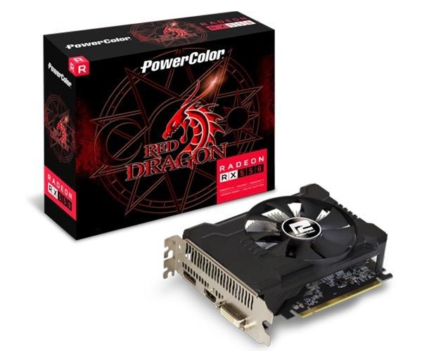 Placa de Video Power Color Radeon RX 550 RED Dragon 2GB DDR5 128 BITS - AXRX 550 2GBD5-DHA/OC