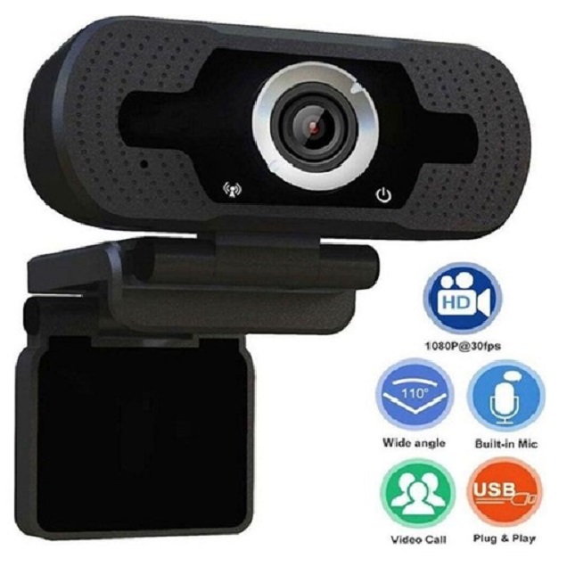 Camera Webcam Full Hd1080p Usb Segurança Aula Alta Resolução