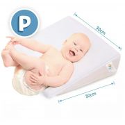 Travesseiro Anti Refluxo rampa  P/ mini Berço e Carrinho de bebê