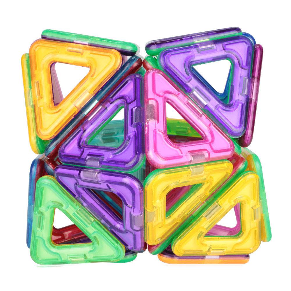 Formas Magnética, Blocos Magnéticos Brinquedos Educativos de Plástico Para Crianças Peças Com imãs de neodímio