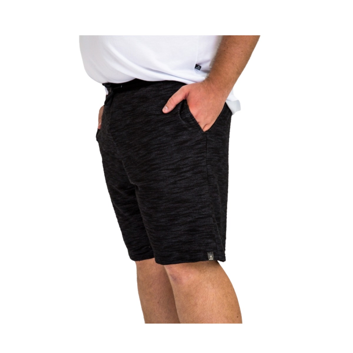 Bermuda De Moletom Grande Shorts Plus Size Masculina Okdok