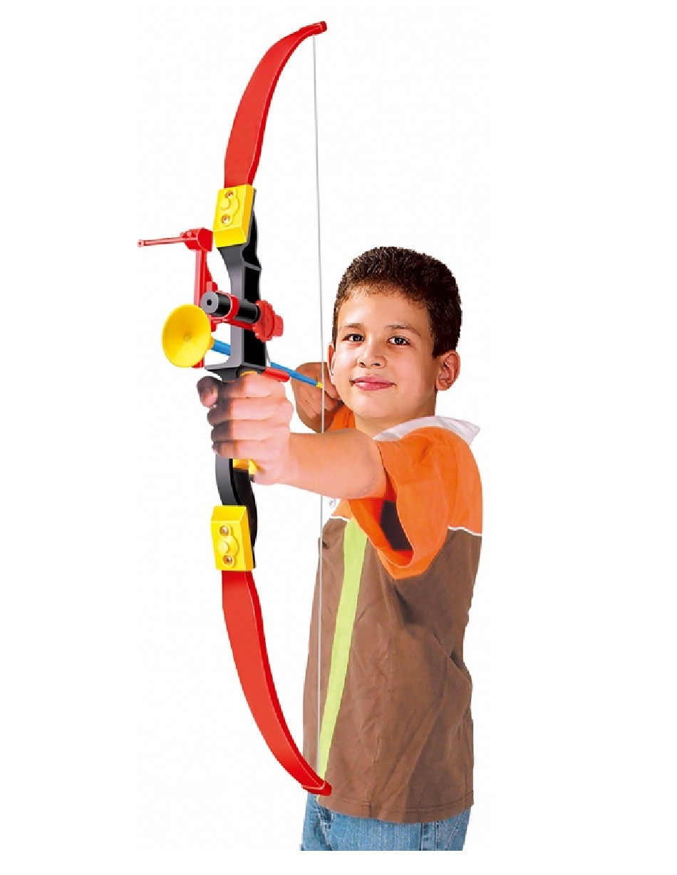 Brinquedo Lançador Arco E Flecha Infantil Com Mira De Led - Belfix