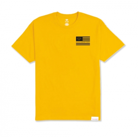 Camiseta Diamond Flag Yellow