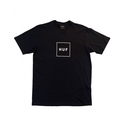 Camiseta HUF Box Logo Preto