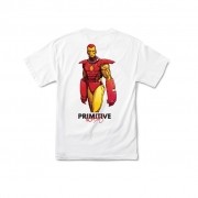 Camiseta Primitive Iron Man White
