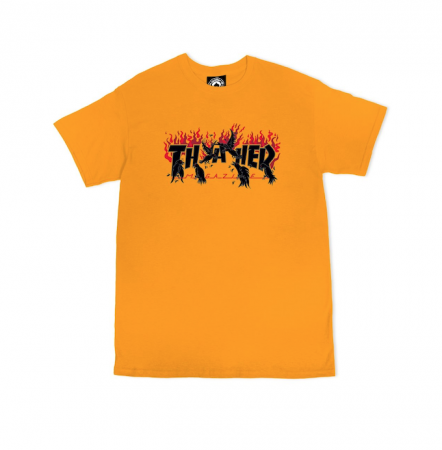 Camiseta Thrasher Crows Amarela