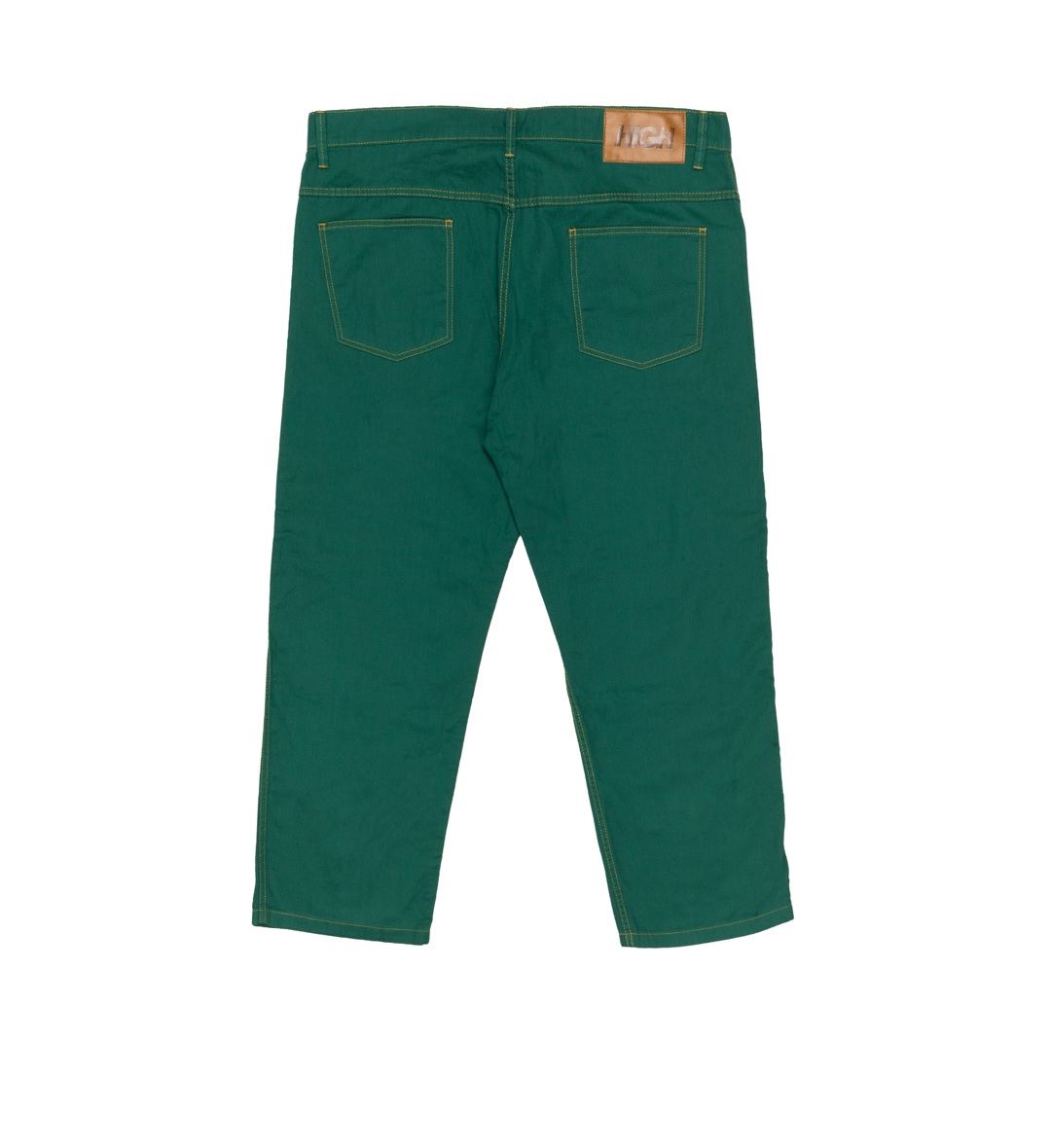 Calça High Co Chino Pants Colored Green/Ocre