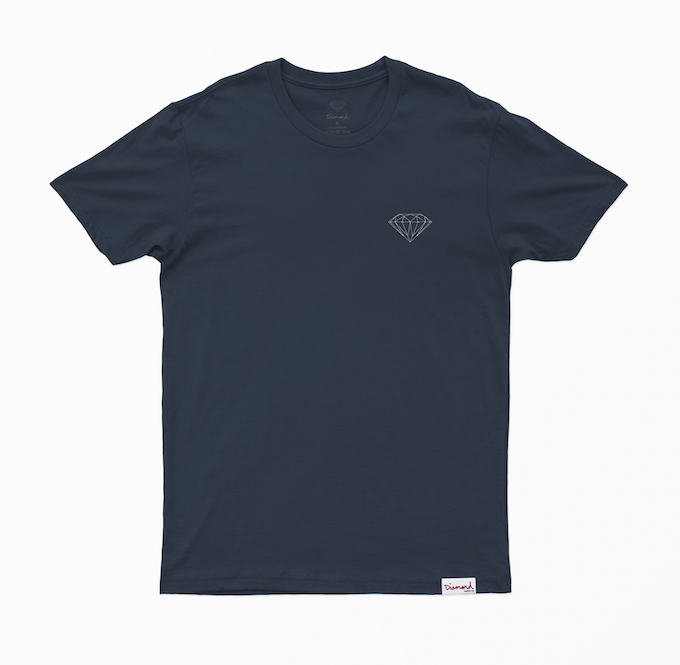Camiseta Diamond Brilliant Navy