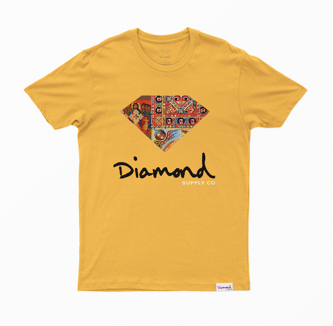 Camiseta Diamond Ethiopian Ouro