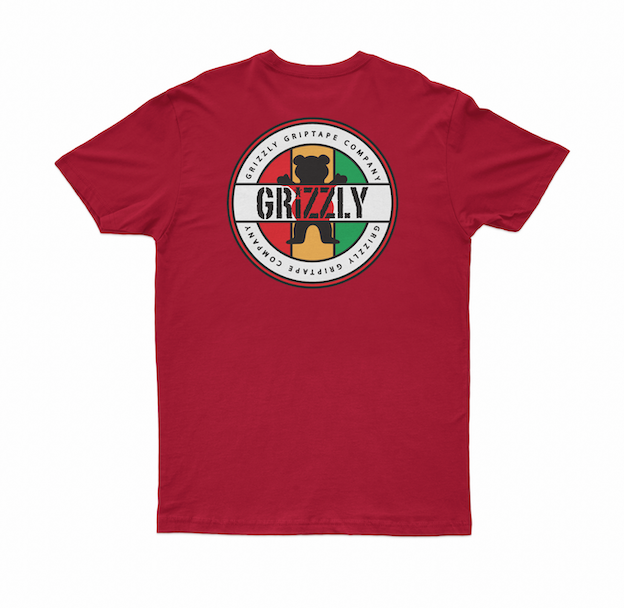 Camiseta Grizzly Most High Vermelha