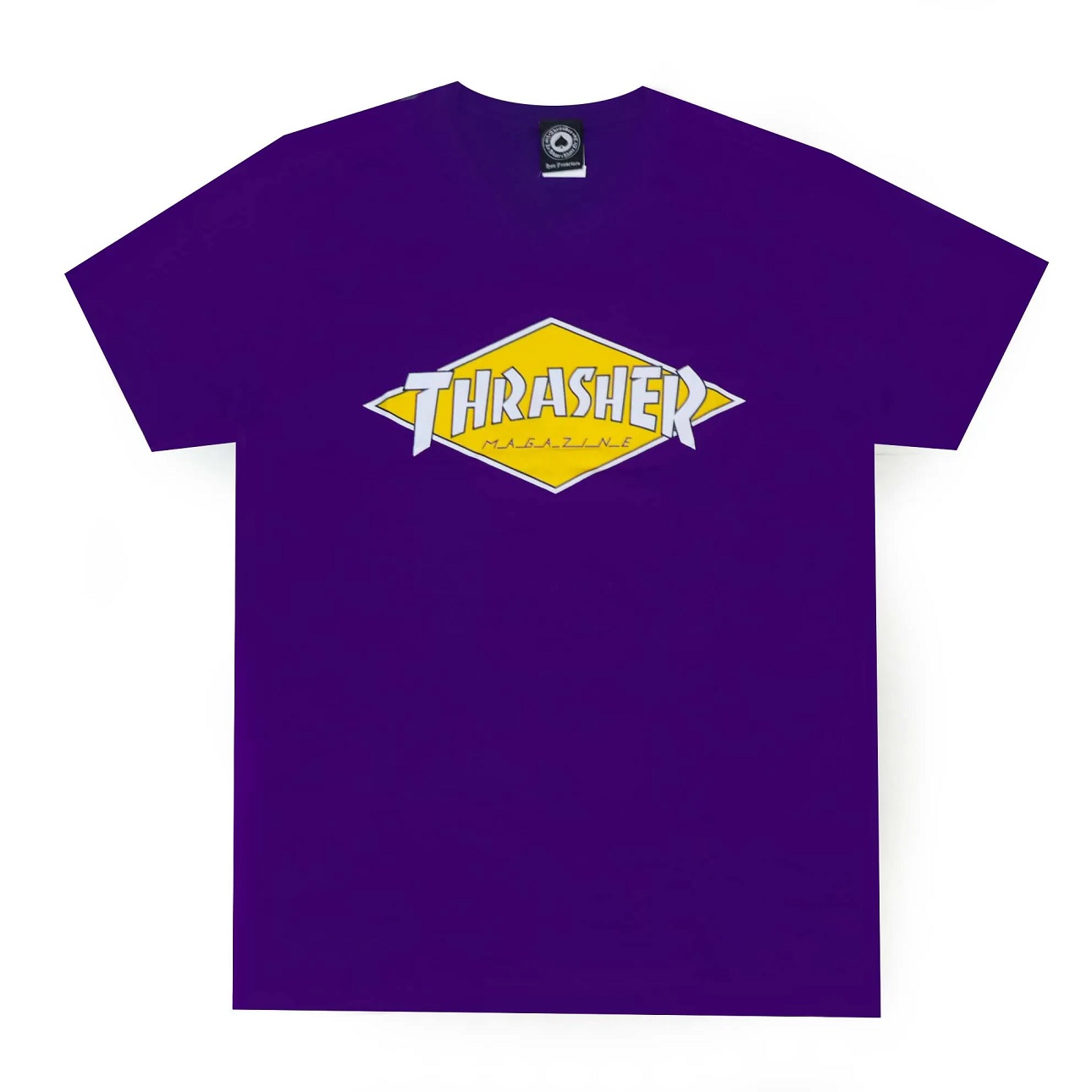 Camiseta Thrasher Diamond Logo Roxa