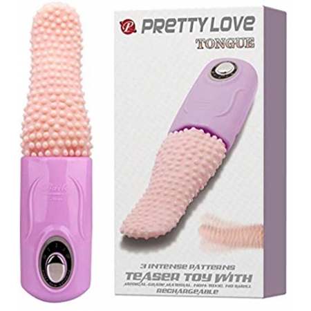 Tongue Estimulador e Simulador de Sexo Oral - Pretty Love