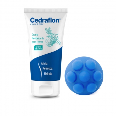 Cedraflon - Creme Para as Pernas - 150 ml  + massageador