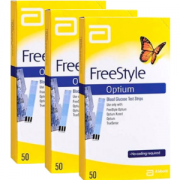 Freestyle Optium 3 caixas com 50 tiras reagentes ( Validade  11.22 )