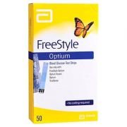 Freestyle Optium com 50 tiras reagentes ( Validade  11.22 )