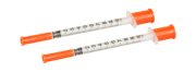 Seringa para Insulina Uniqmed 0,3mL (30UI) Agulha 6x0,3mm 30G embaladas individualmente - Caixa com 100 seringas