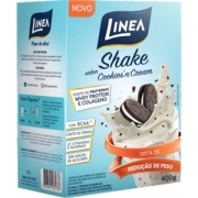 Shake Cookies'n Cream zero açúcar Linea Sucralose - Cx. 400g
