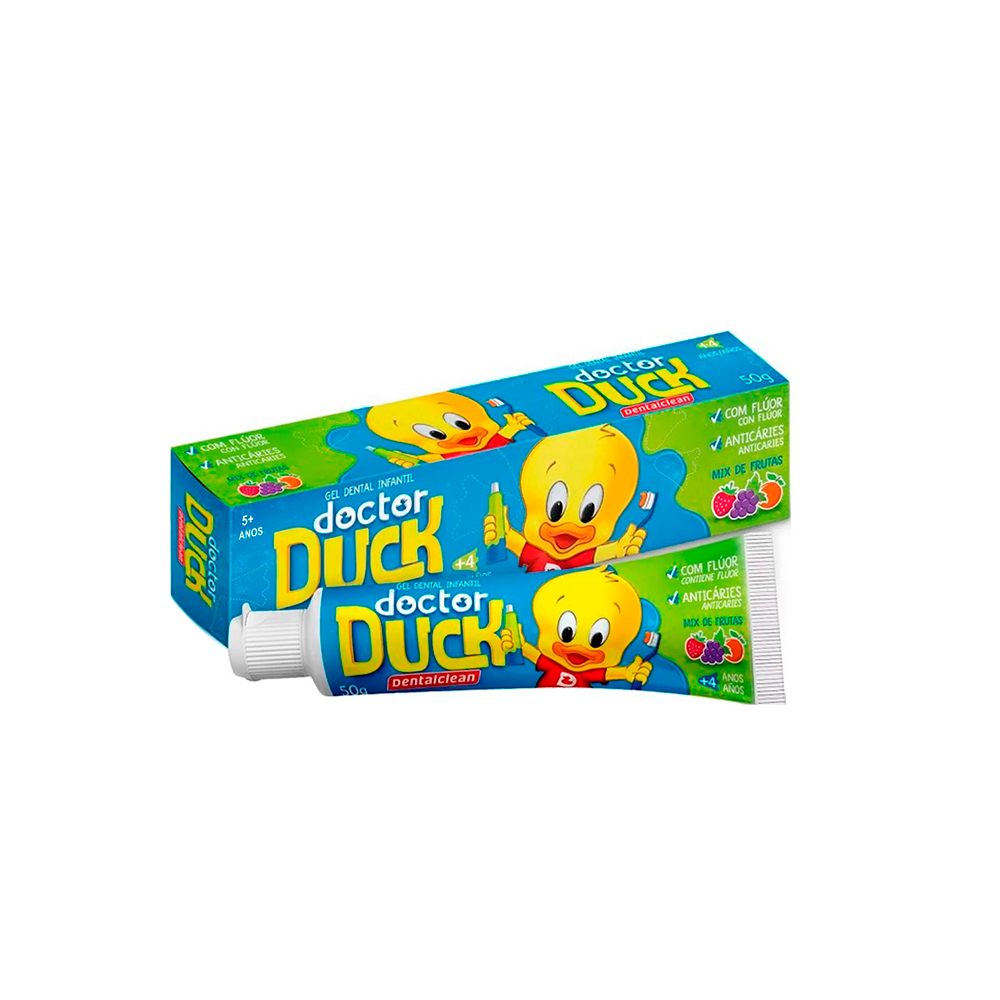 Creme Dental 50g Mix de Frutas Doctor Duck Dentalclean
