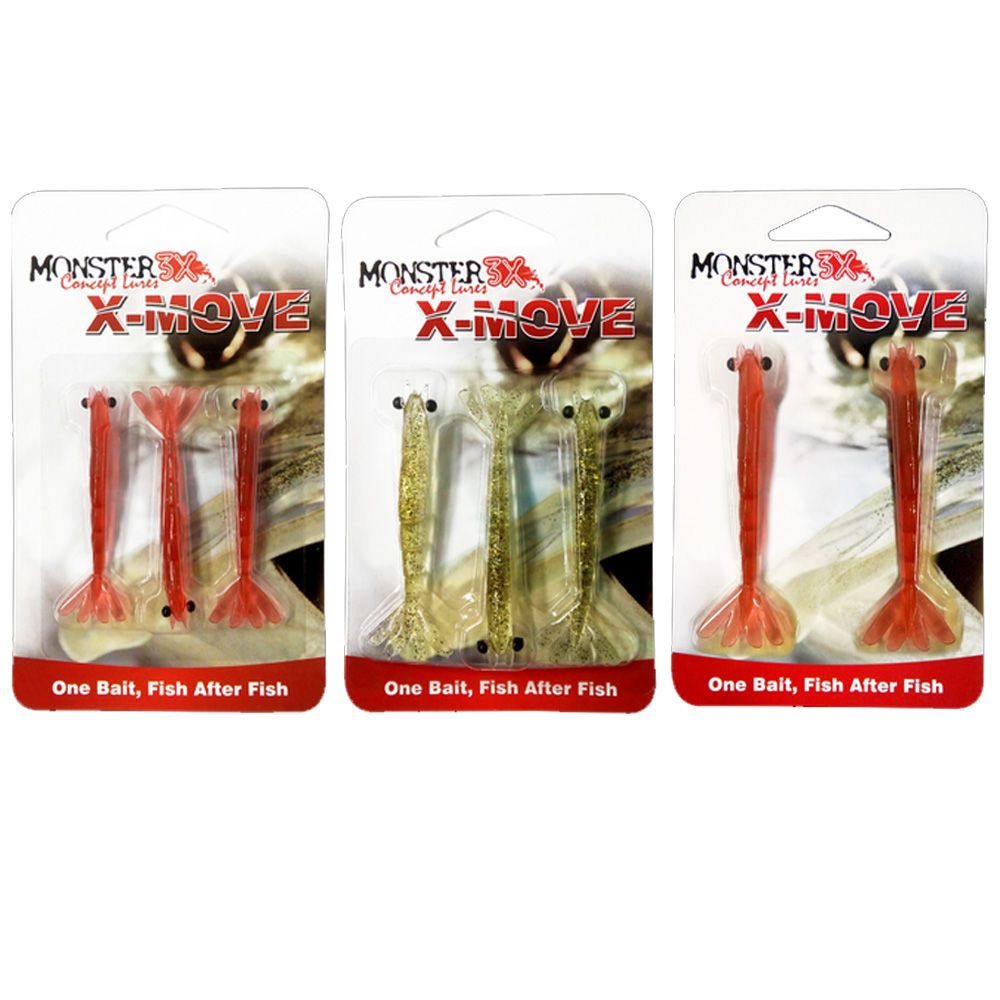 Isca Artificial Soft X-Move - Monster3X