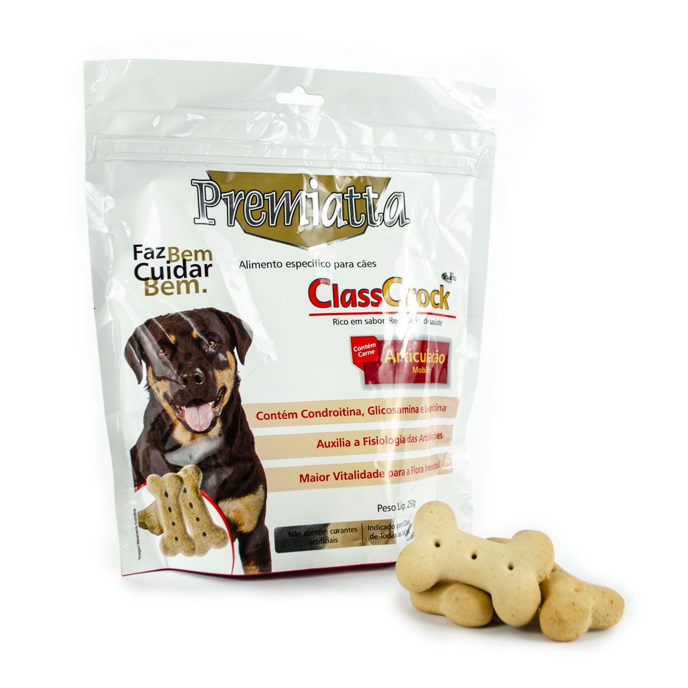 Biscoito Premiatta ClassCrock Snacks Articulação para Cães