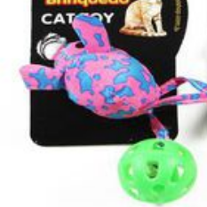 Brinquedo para Gatos - Ratinho Rabo Bolinha c/ Catnip