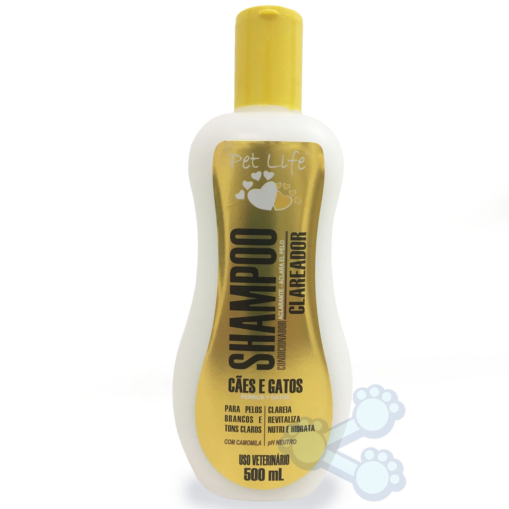 Shampoo Pet Life Clareador (500ml)