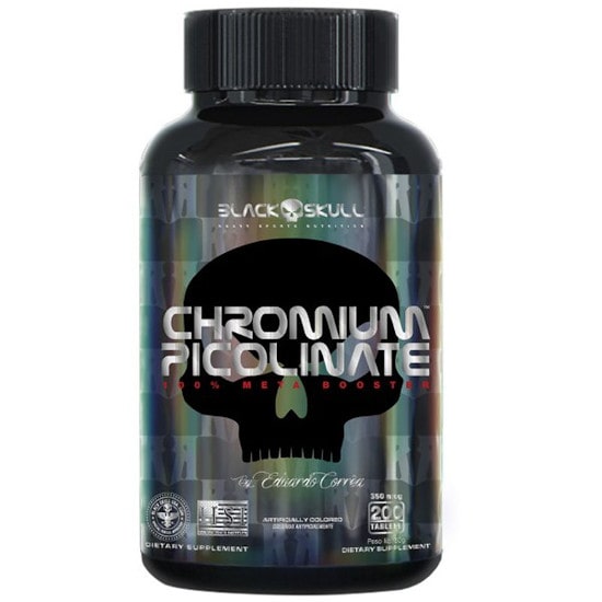 Chromium Picolinate 200 Tabs. - Black Skull