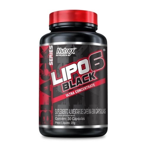 Lipo 6 Black Ultra Concentrado 30 Caps - Nutrex