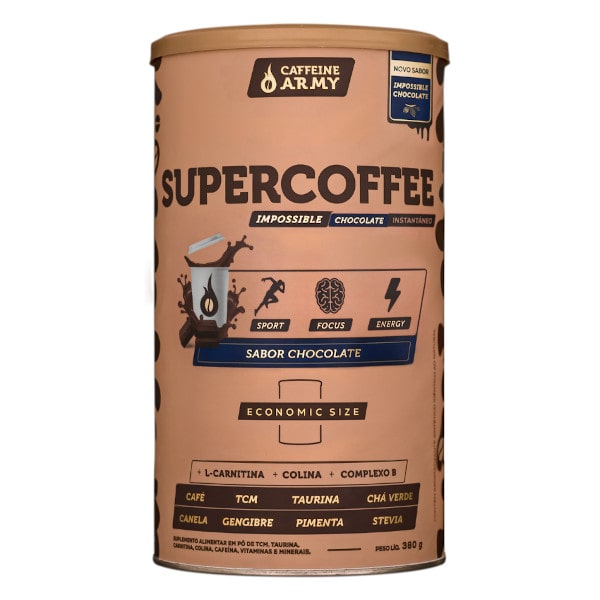 SuperCoffee Chocolate Economic Size 380g - Caffeine Army