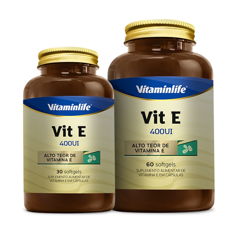 Vit E 400ui (Vitamina E) - Vitaminlife