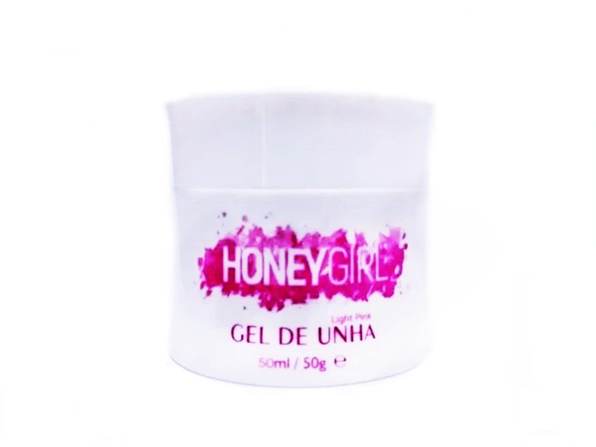 Gel Pink Light Honey Girl 50 Gr Para Unhas Gel e Acrigel - Rosa