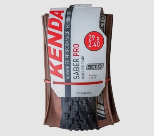 Pneu Mtb Kevlar Kenda Saber Pro Sct 29x2.40 Caffe Skin