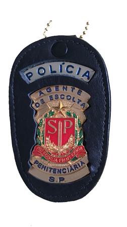 Distintivo Agente de Escolta Penitenciária SP - AEVP