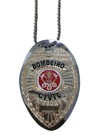 Distintivo Bombeiro Civil - Brasão Bombeiros  - SOUPOLICIA.COM