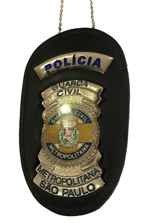 Distintivo GCM São Paulo - Polícia Municipal 