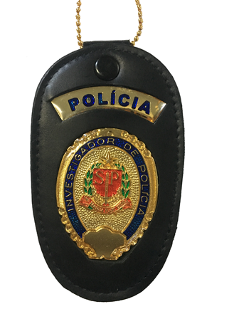 Distintivo Investigador de Polícia Civil de São Paulo - Oficial PCESP - Brasão Pequeno