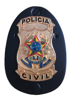 Distintivo Polícia Civil Brasão Nacional