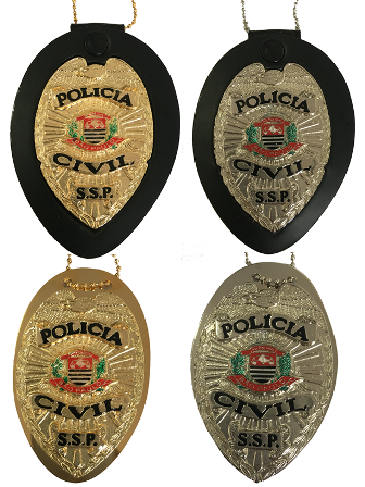 Distintivo Policia Civil de São Paulo mod Águia - PCESP