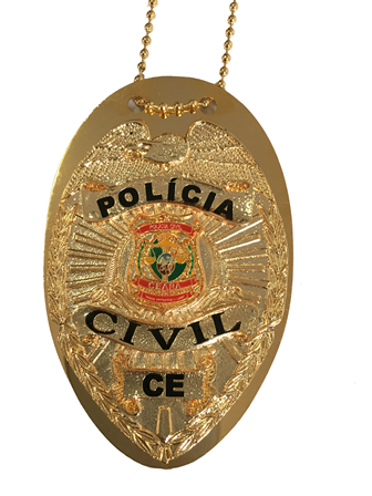Distintivo Policia Civil do Ceará - PCCE