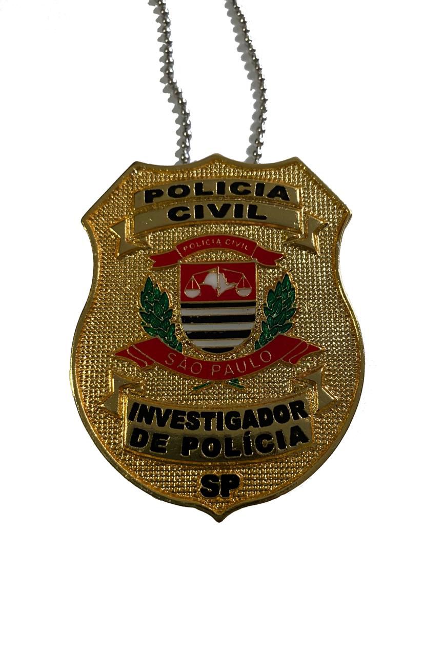 NOVO Distintivos Polícia Civil SP - TODOS CARGOS - PCESP - Boletim Reg. 155/2017