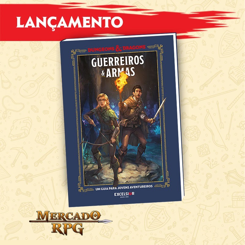 Livro D&D - Guerreiros & Armas - Edição em português - RPG