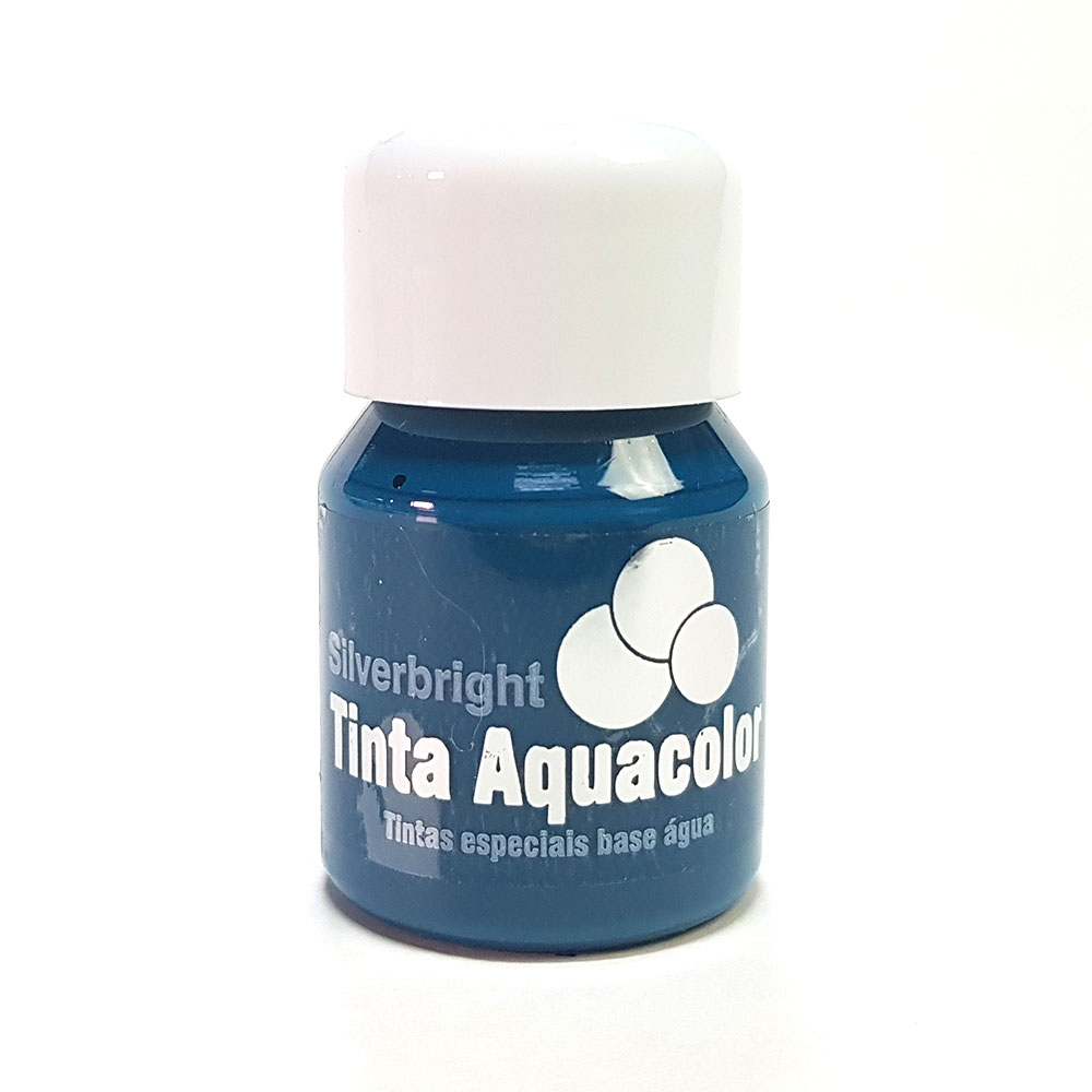 Tinta Fosca Aquacolor - Verde Besouro 30ml Silverbright - RPG