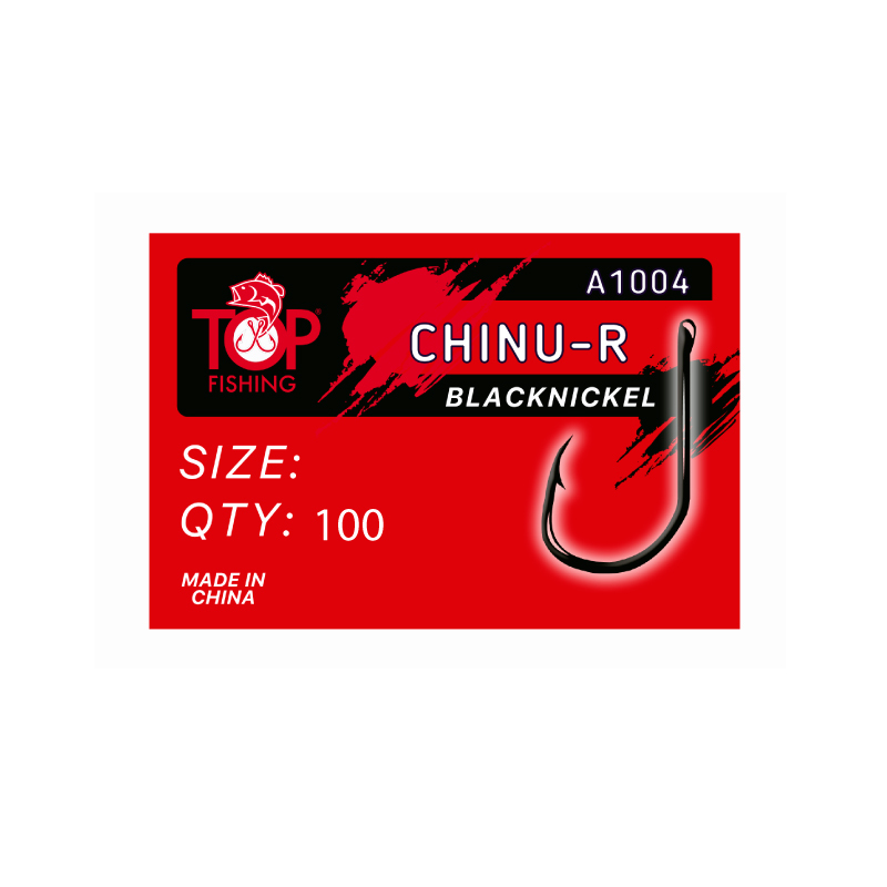 ANZOL MARINE SPORTS TOP CHINU-R BLACK NICKEL - 100UN