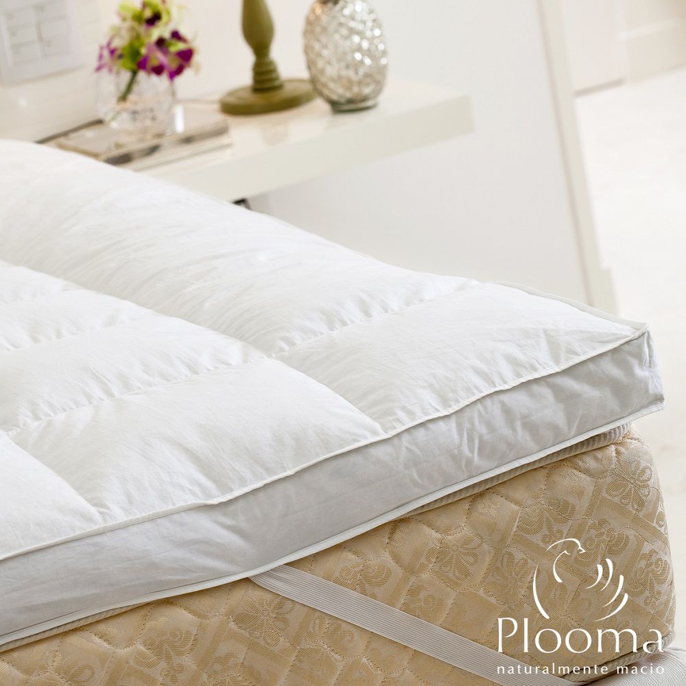 Pillow Top Plooma King 80% Penas 20% Plumas de Ganso Nomite