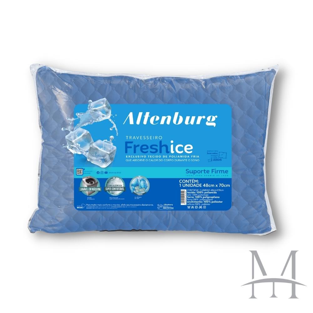 Travesseiro Altenburg Fresh Ice 0,48x0,70m Suporte Firme