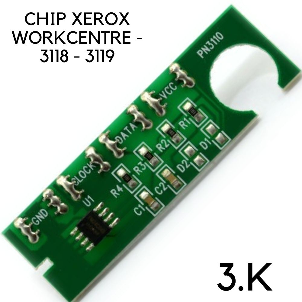 CHIP XEROX - WORK - CENTRE - 3118 - 3119 (3K) - Workcentre3119 - WC-3119